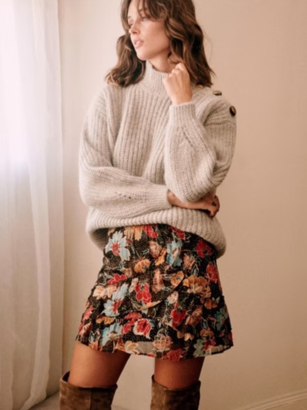 Sézane carolina skirt